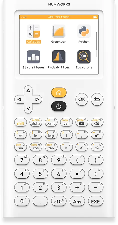 La calculatrice graphique