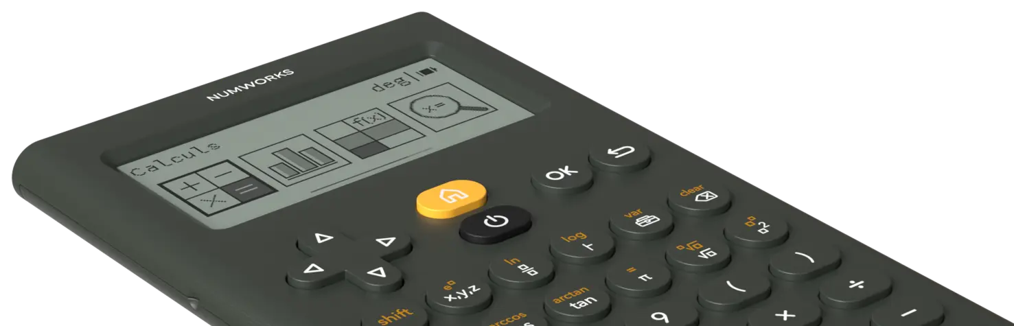 La calculatrice scientifique NumWorks