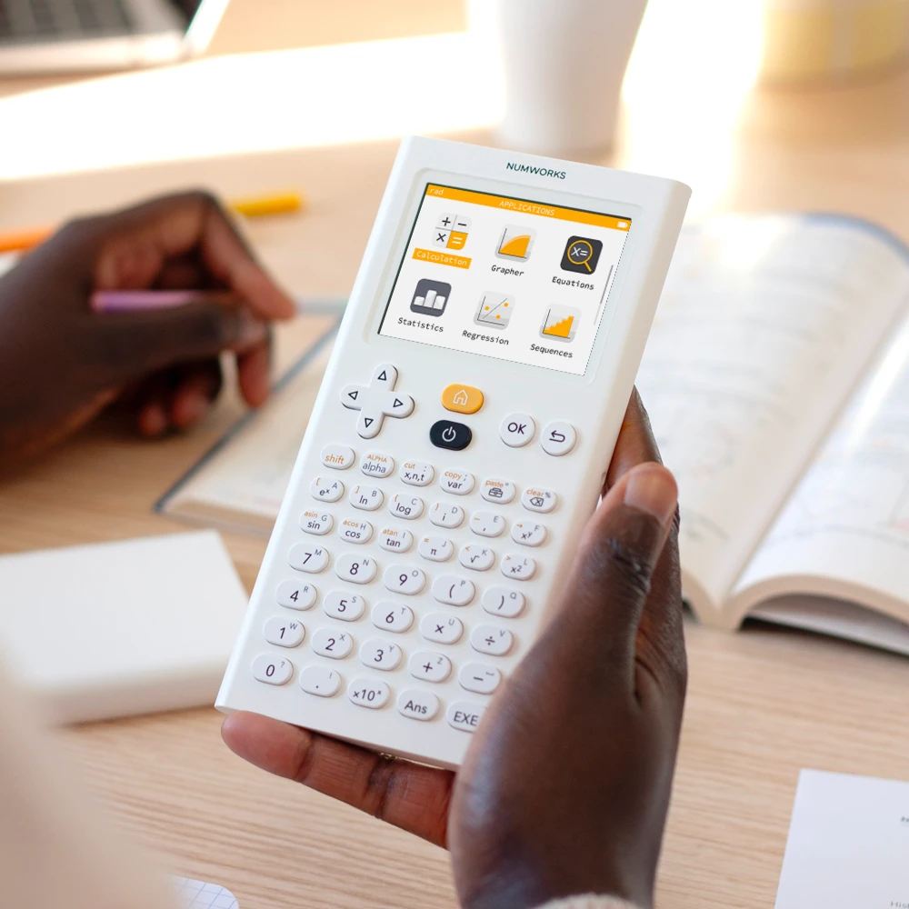 La calculatrice graphique en utilisation