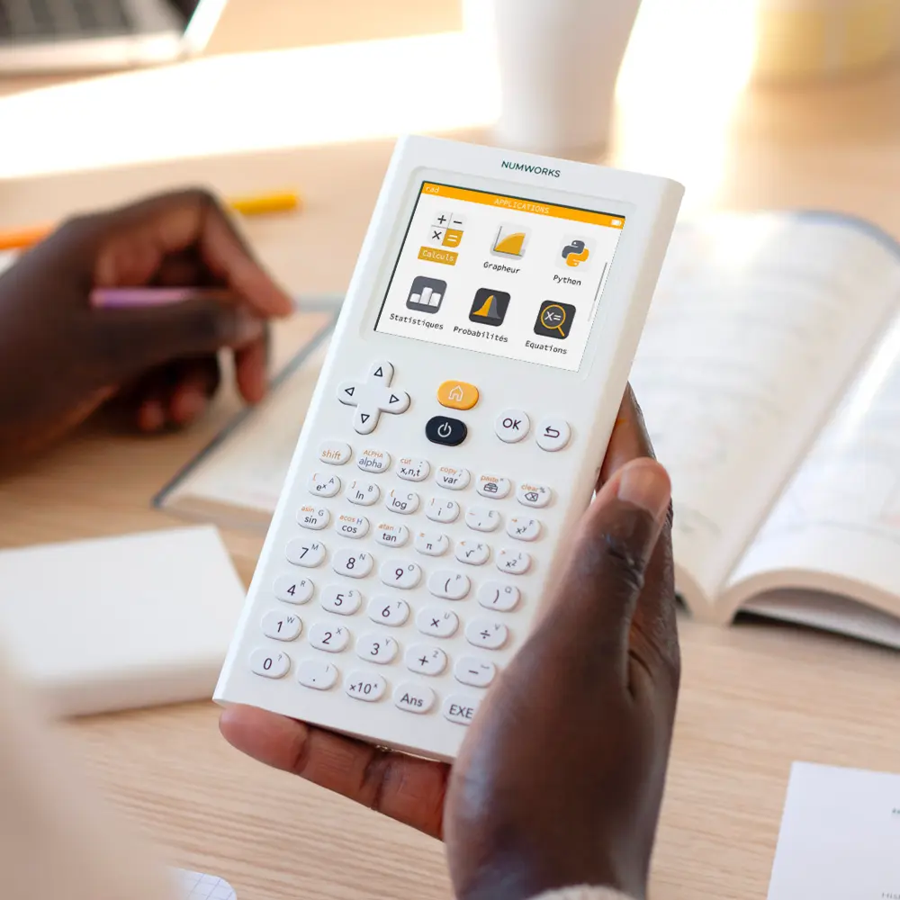 La calculatrice graphique en utilisation