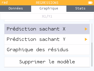 Prédictions basées sur des données GIF