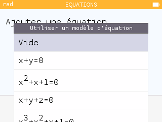 Équations et systèmes GIF